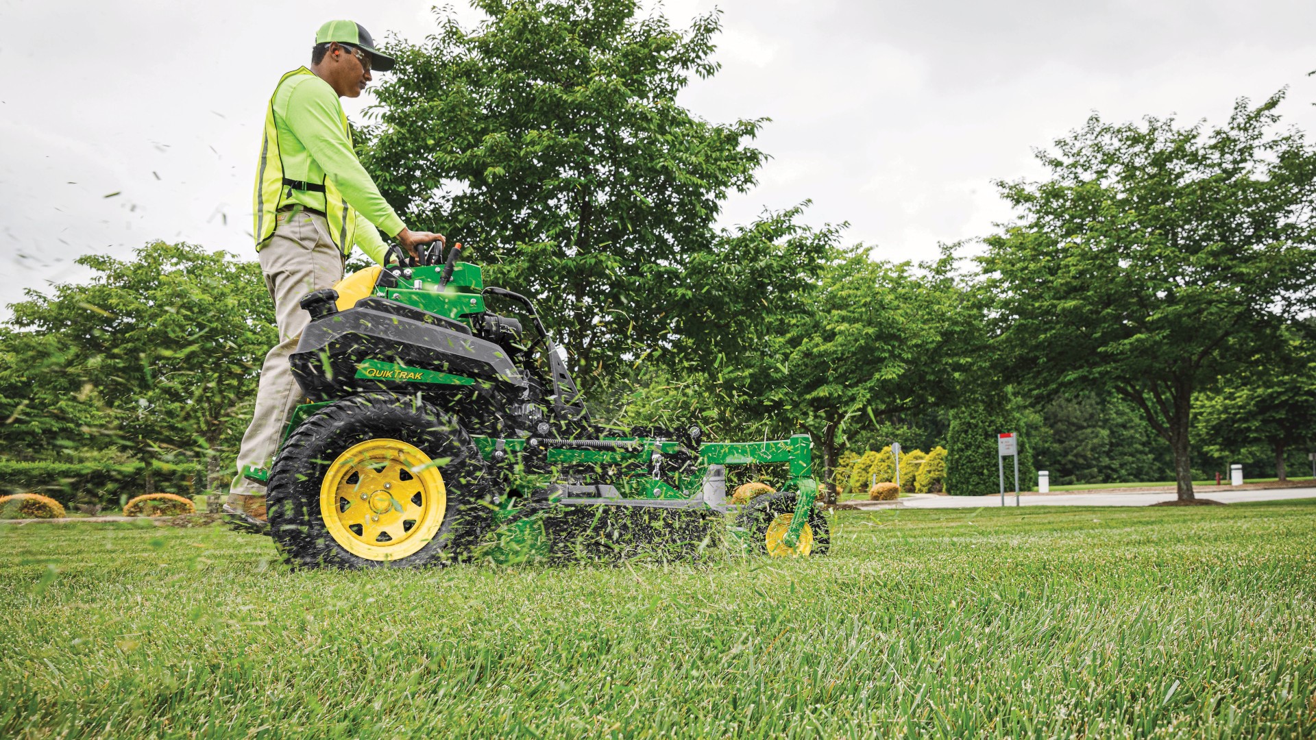 0% for up to 48 Months on QuikTrak™ Stand-On Commercial Mowers