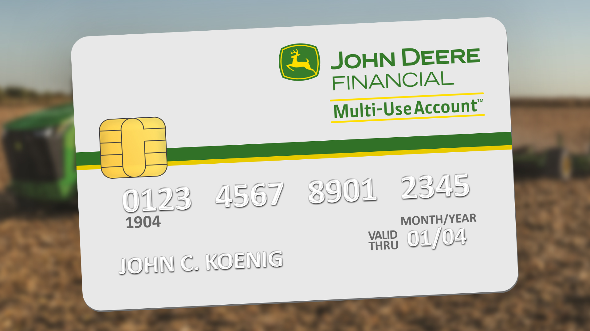 John Deere Financial Multi-Use Account