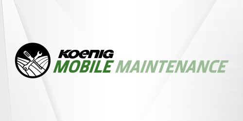 Mobile Maintenance at Koenig Equipment