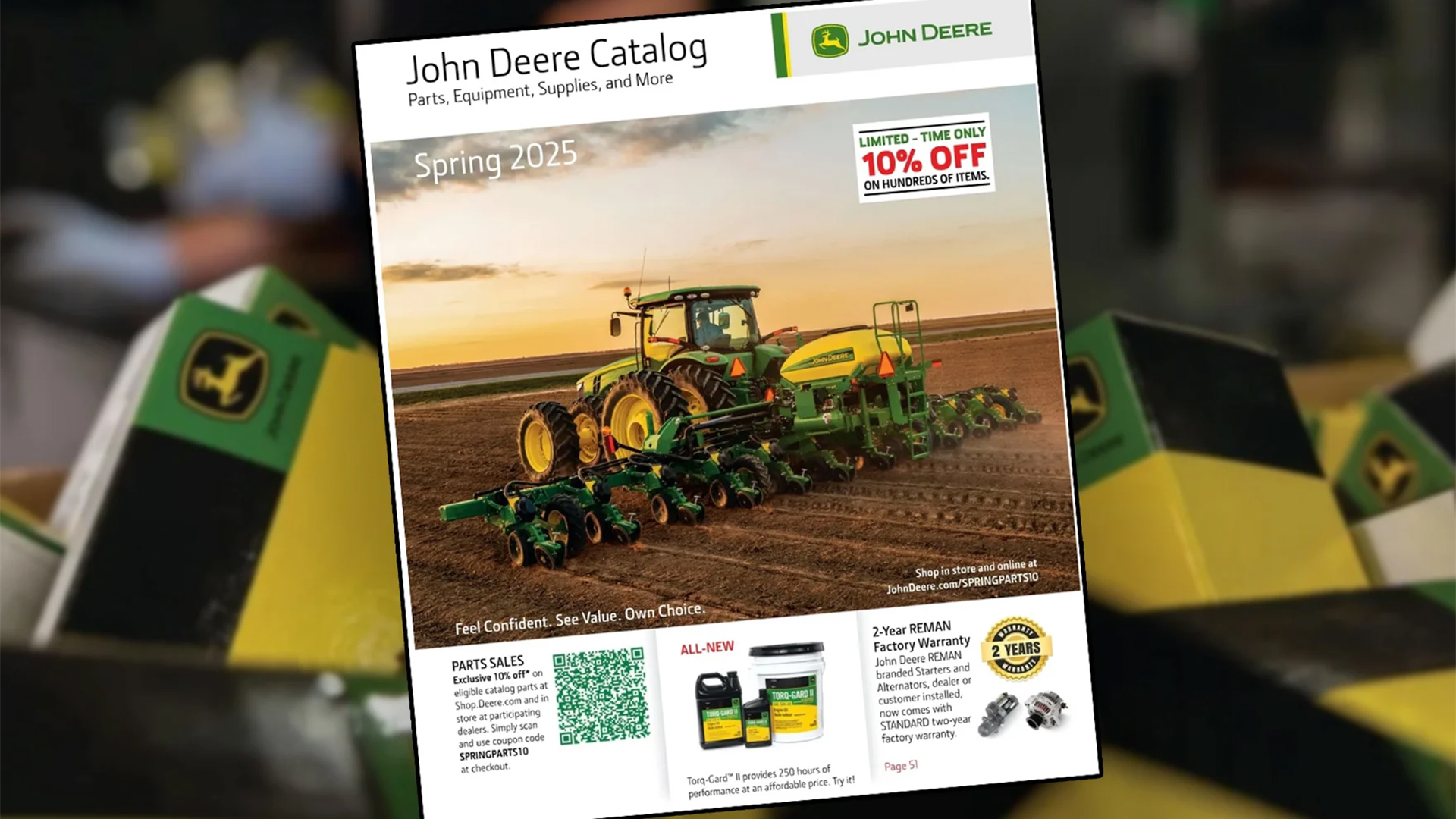 2025 John Deere Parts Catalog